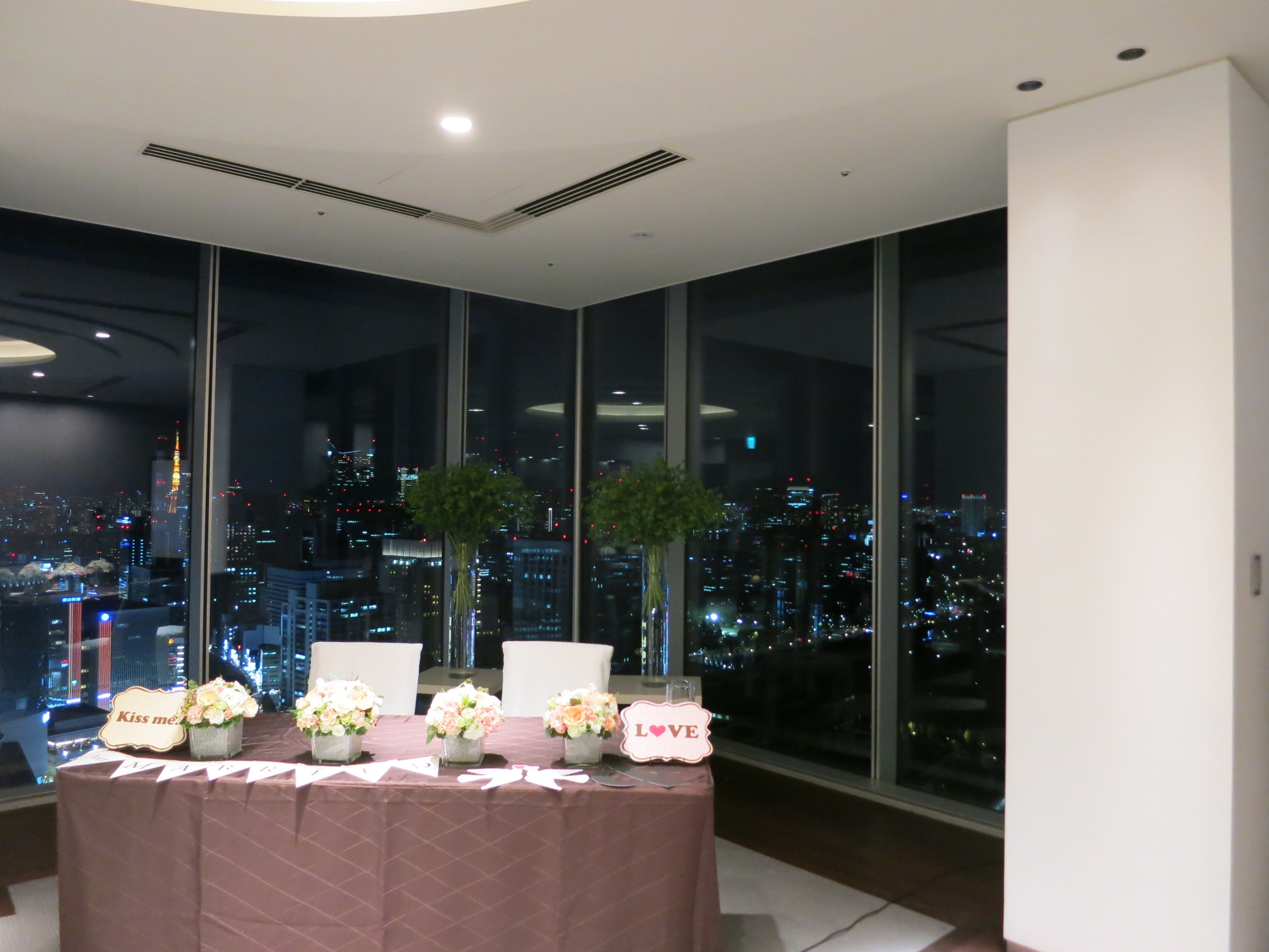 フォーシーズンズホテル丸の内 結婚式二次会 直ちゃんの部屋 In Tokyo