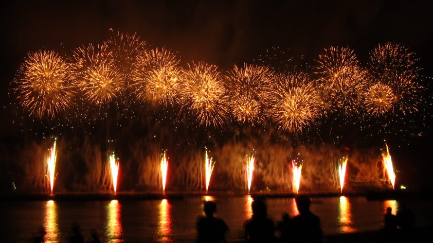 2019年7月、東京の花火