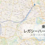 東京レガシーハーフ 0～5kmのコースをマップで紹介