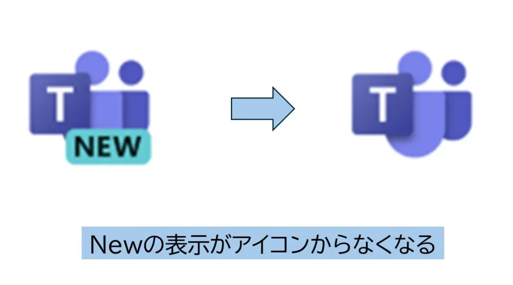 新しいTeamsのアイコンが2024年7月中旬から変更