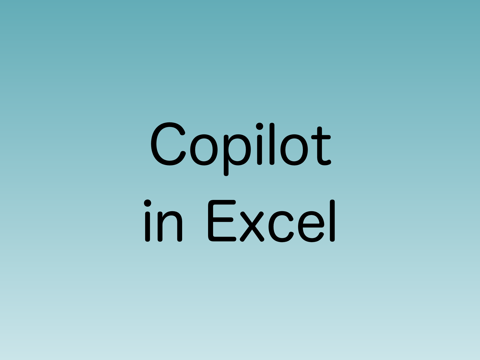 2024年9月発表のCopilotメジャーアップデートのうちCopilot in Excelについて