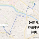 神田祭 2025 神田中央連合の神輿ルートを解説