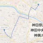 神田祭 2025 神田中央連合の神輿ルートを解説