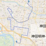 神田祭2025　神幸祭　神田明神から将門塚までのルートをマップで紹介