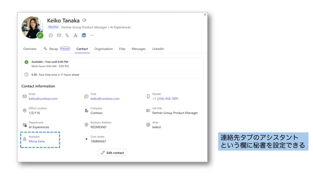 M365のアシスタント(秘書)機能について